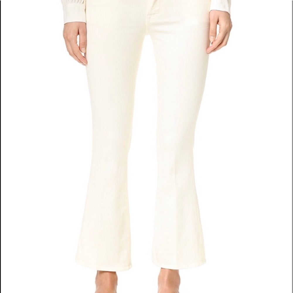 FRAME Inez St. Tropes Crop Flare Jeans